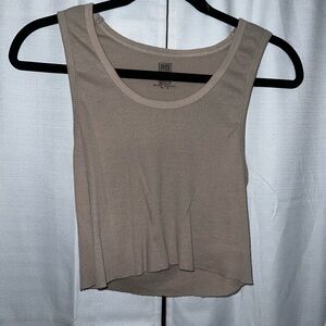 Women's Tan Sleeveless Top